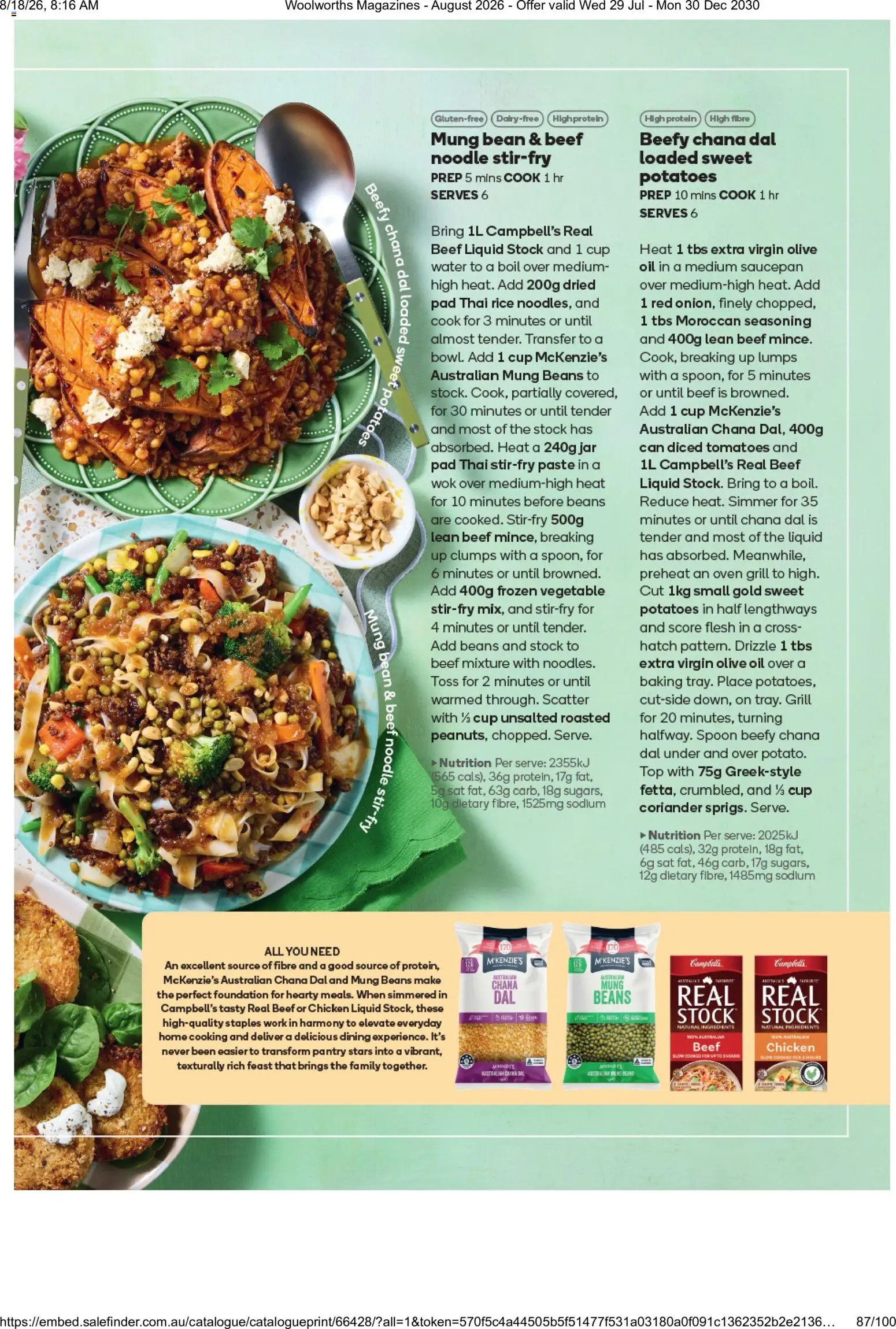 Woolworths catalogue - valid from 01/08/2026 | Page: 87 | Products: Ingredients, Chicken, Tomatoes, Extra virgin olive oil