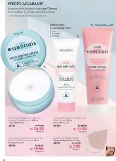Vista previa de folleto Oriflame catálogo - Campaña 9 de la Oriflame válido desde 20/06/2026 | Página: 16 | Productos: Crema de manos, Aceite, Crema