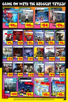 Preview of JB Hi-Fi catalogue  Mega Gaming Sale - valid from 24/09/2026 | Page: 9 | Products: Light, Veal, LEGO, Xbox