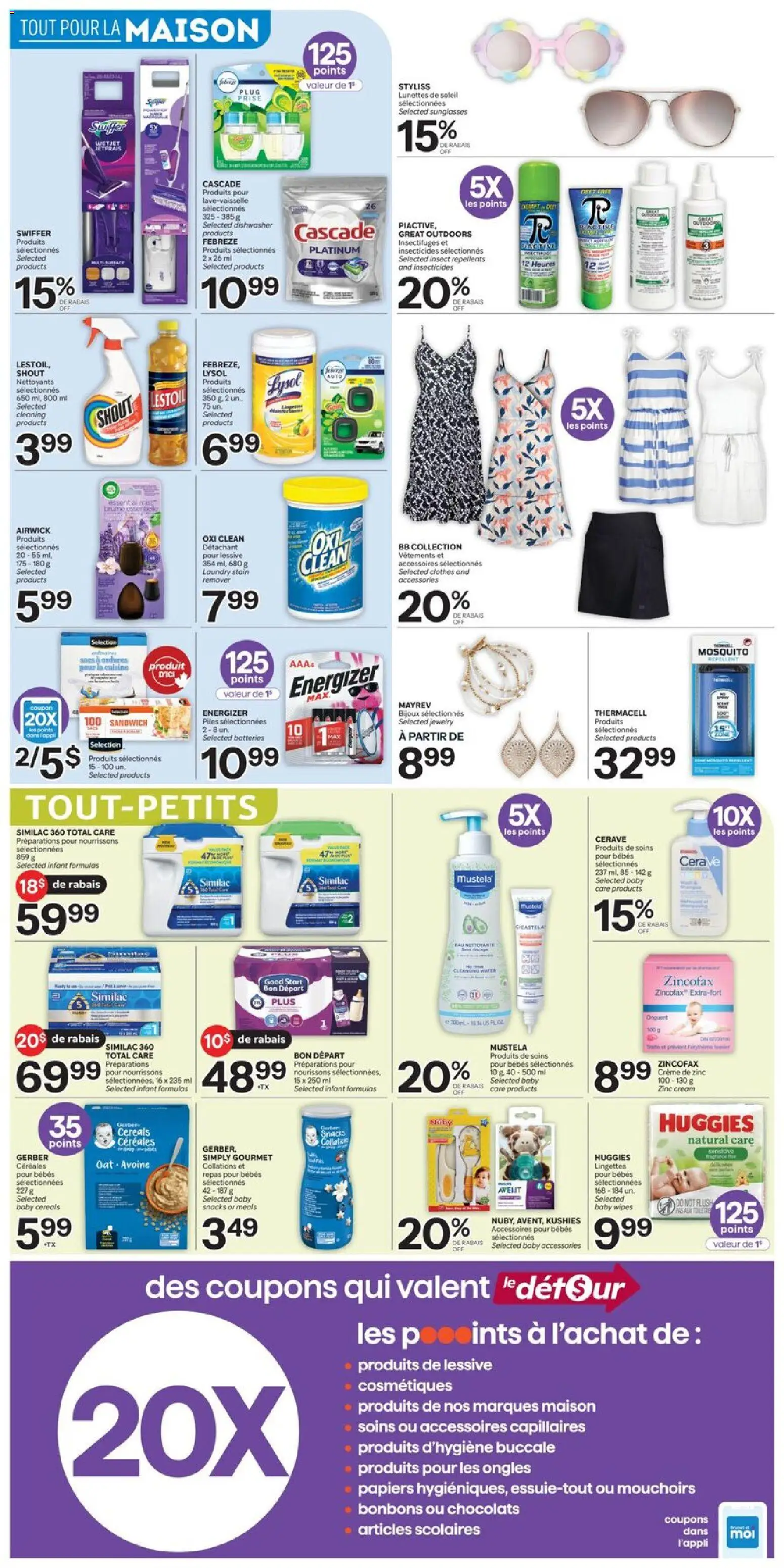 Brunet flyer valid from Aug 6, 2026 | Page: 7 | Products: Cereals, Cream, Dishwasher, Clothes