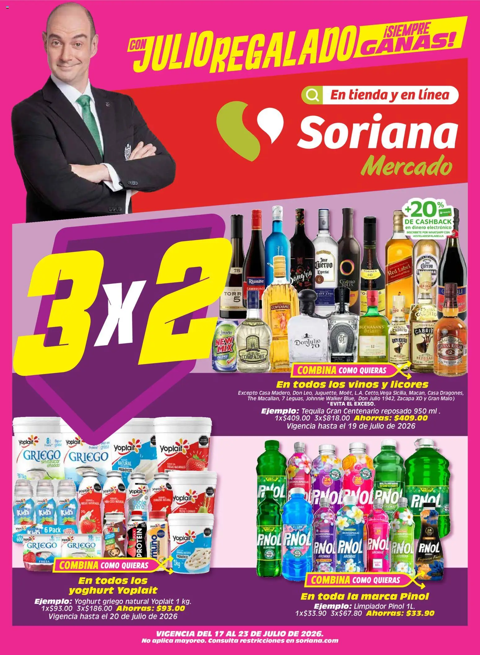 SORIANA ofertas hoy de 17/07/2026 catalogue cover