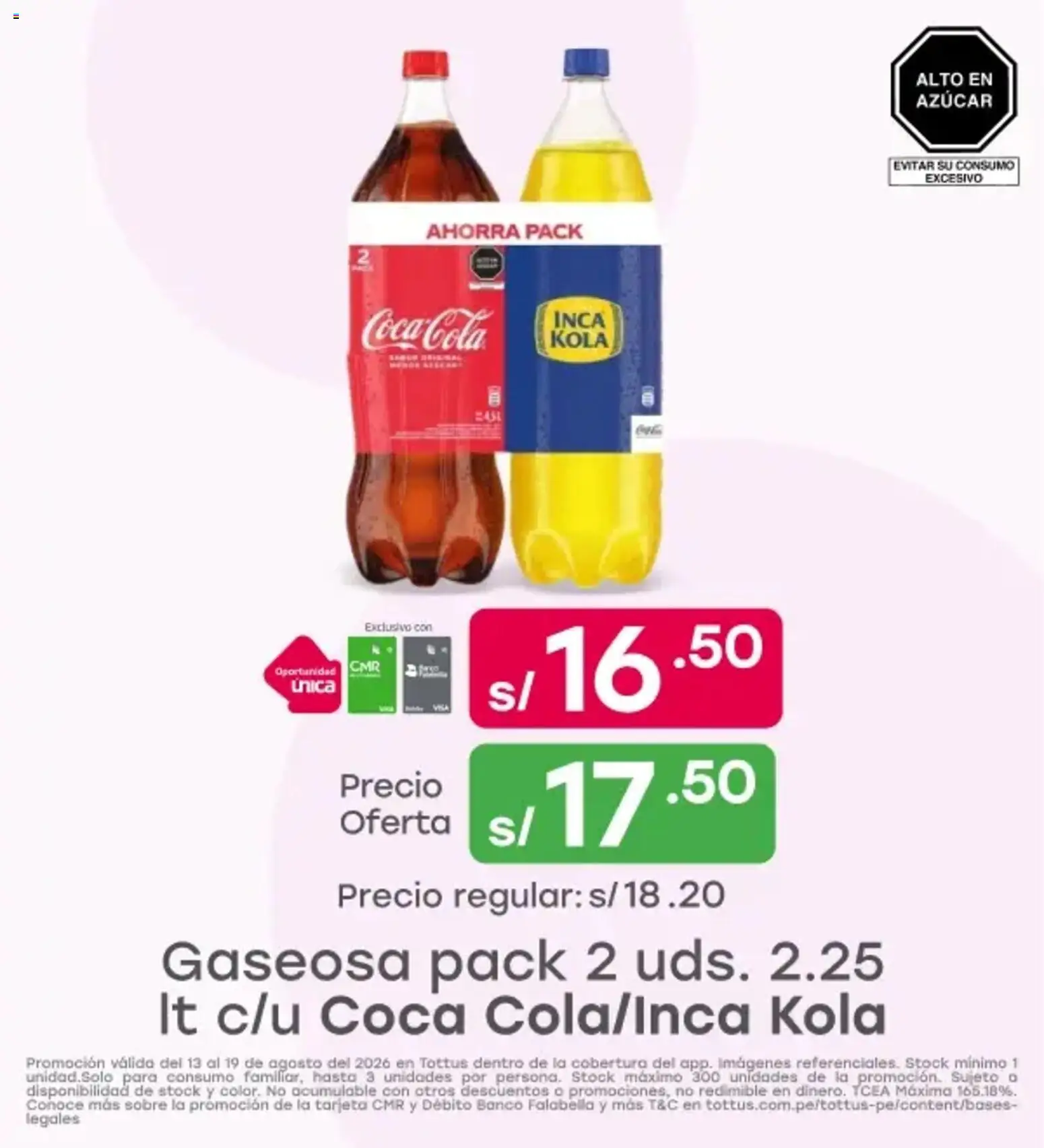 Catálogo Tottus válido desde 13/08/2026 | Página: 4 | Productos: Azúcar