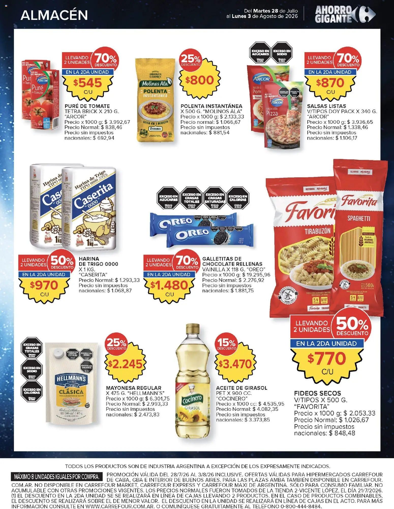 Carrefour ofertas │ válido desde el 28/07/2026 | Página: 6
