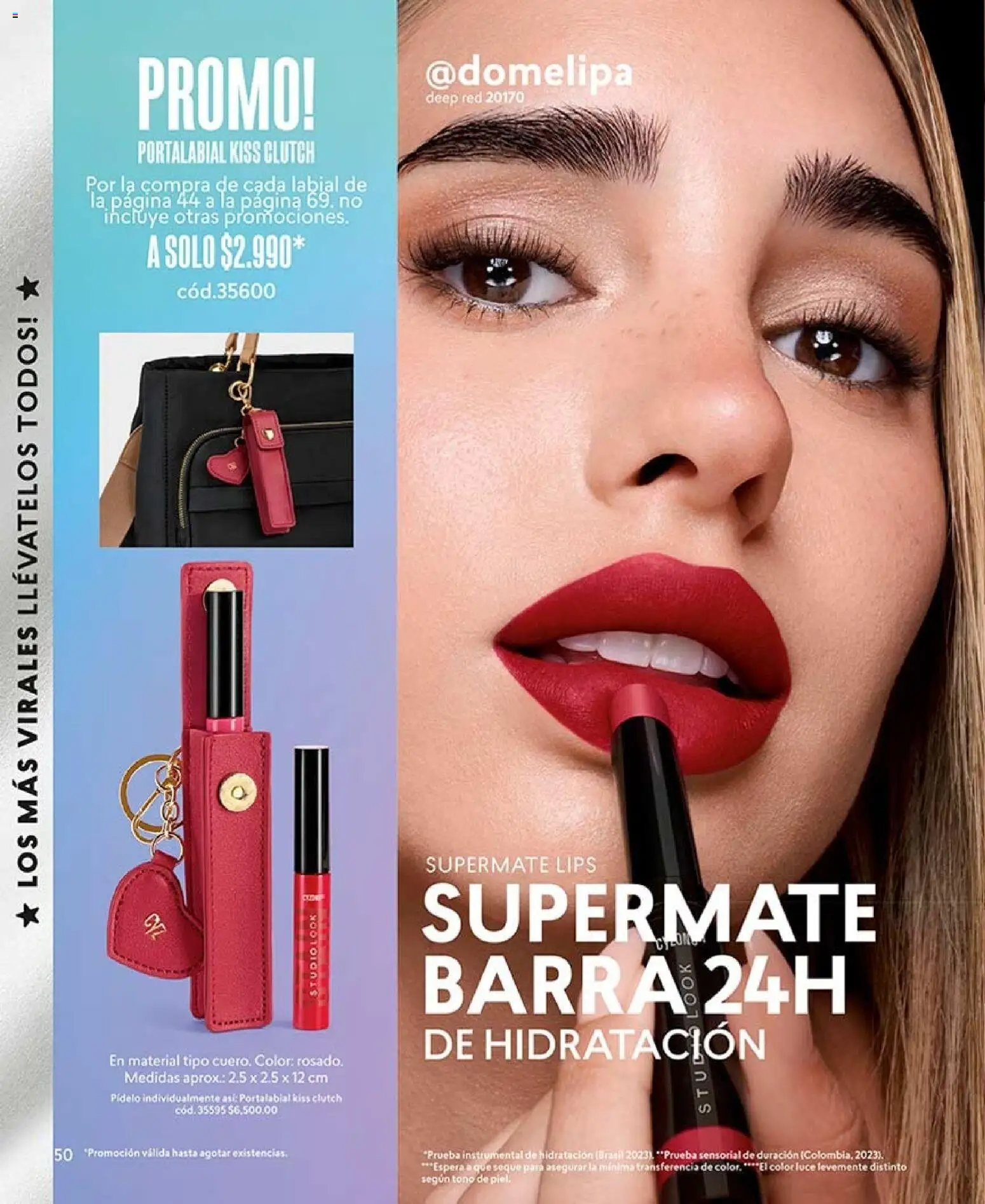 Catálogo CyZone Campaña 12 │ válido desde el 06.07.2026 | Página: 54 | Productos: Labial