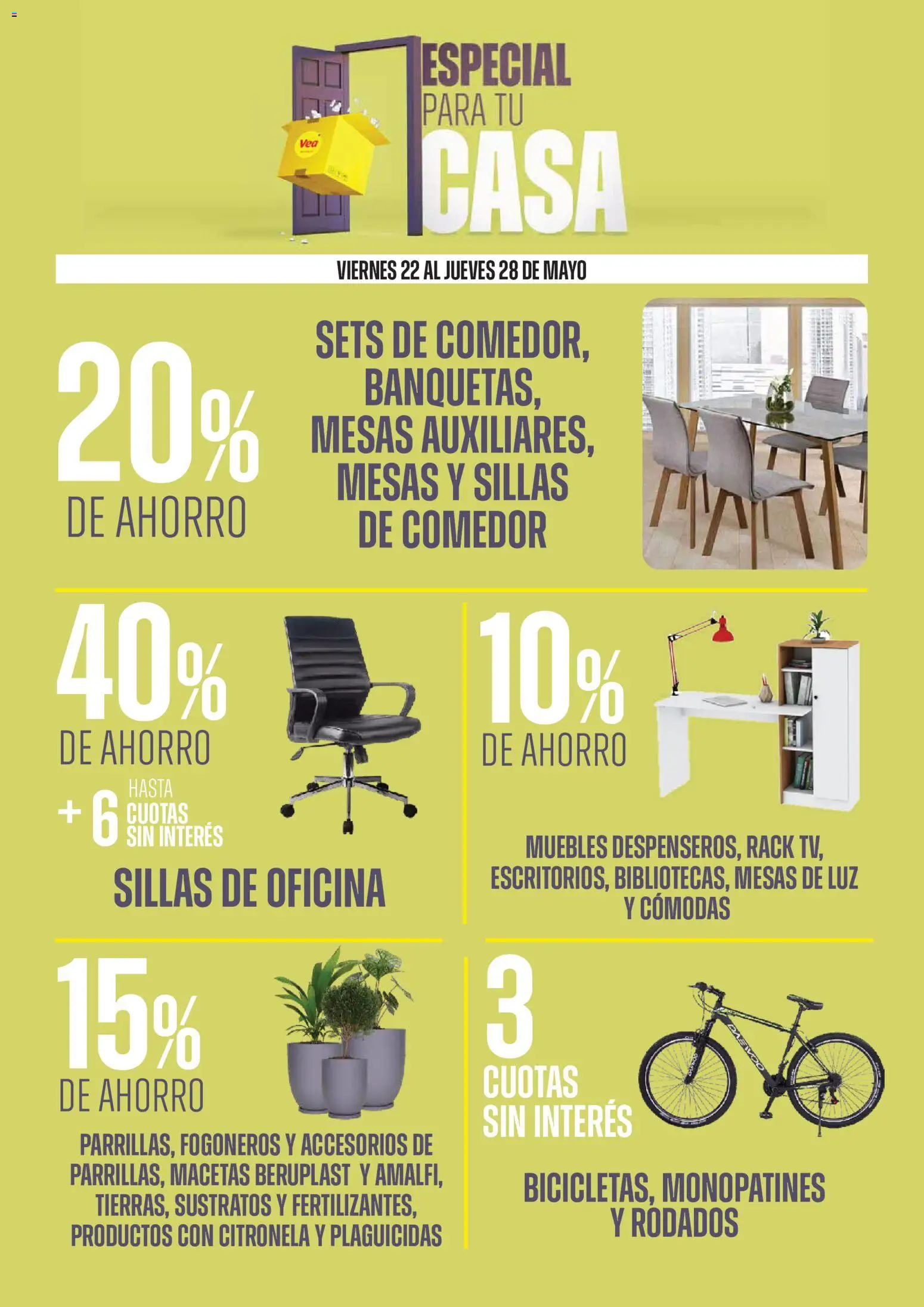 Vea - Ofertas especial para tu casa │ válido desde el 22.05.2026 | Página: 3