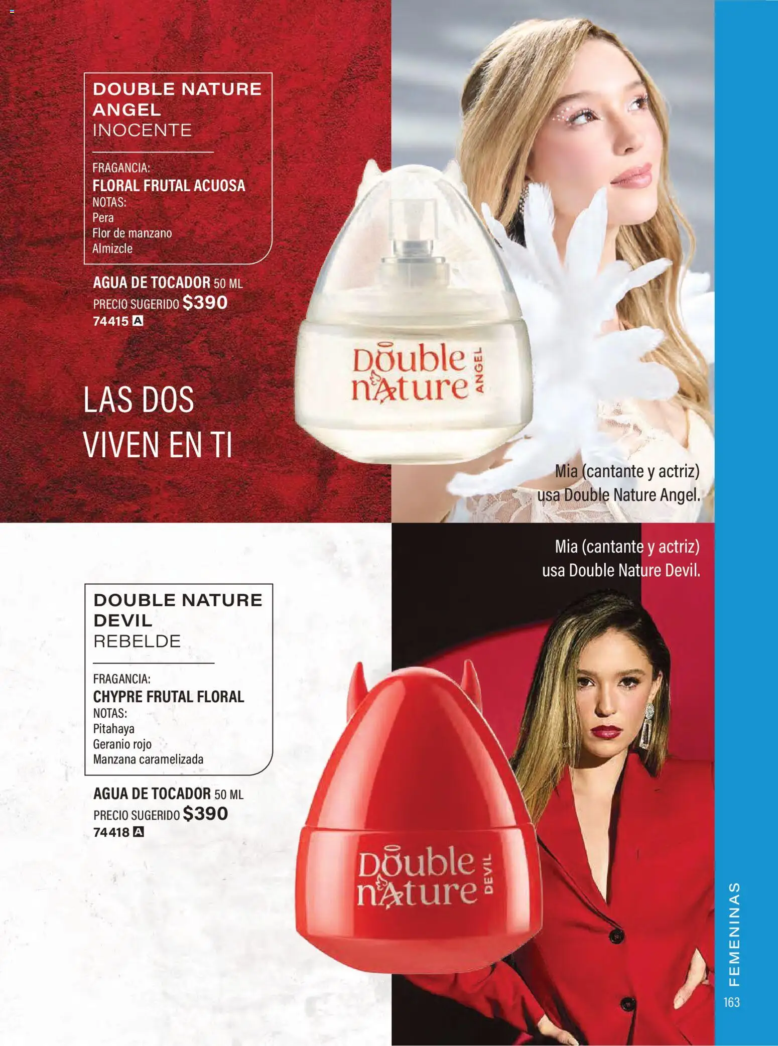 Nuevas ofertas de JAFRA válidas en toda la República Mexicana desde el 01/07/2026. ¡Encuentra las mejores ofertas en JAFRA catálogo Organizador de Ventas! | Página: 163 | Productos: Pera, Agua, Perfume, Fragancia