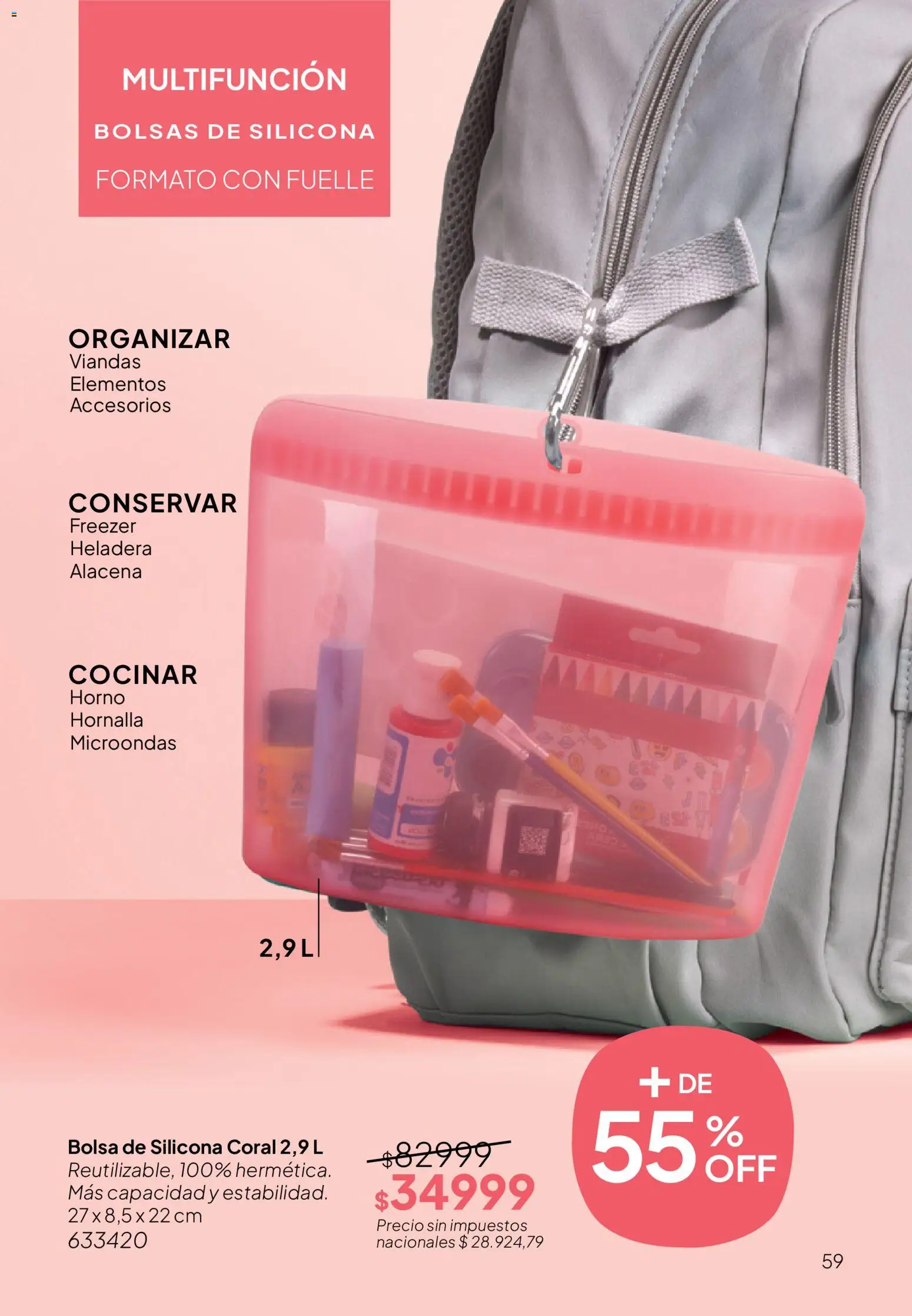 Tupperware Folleto │ válido desde el 28.04.2026 | Página: 60 | Productos: Alacena, Heladera, Microondas, Freezer