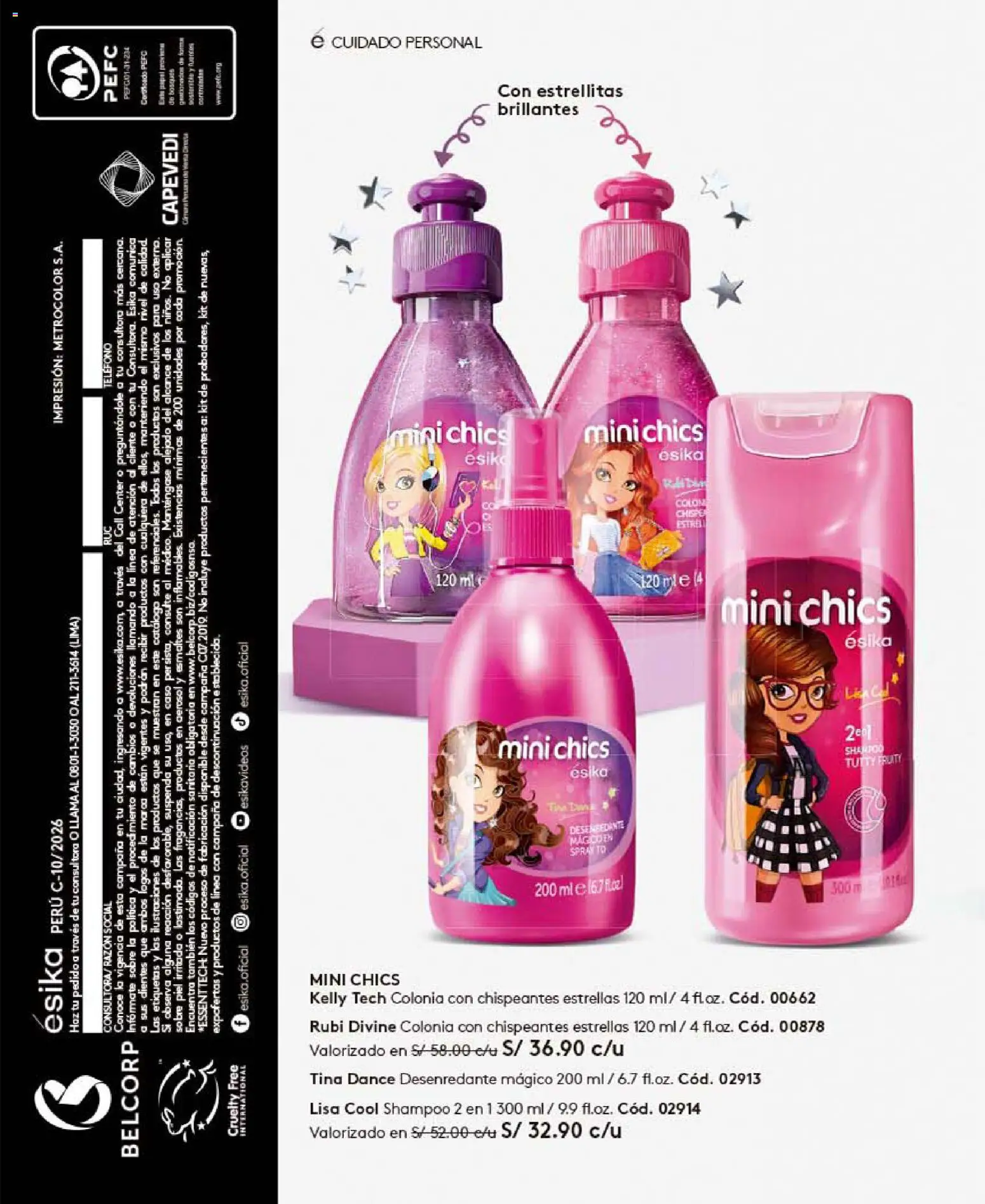 Catálogo Ésika válido desde 30.05.2026 | Página: 128 | Productos: Shampoo, Teléfono