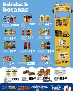 Vista previa de Alsuper katalog, nuevo folleto de la tienda, válido en México a partir del 25/08/2026 | Página: 3 | Productos: Refresco, Queso, Jugo, Papas