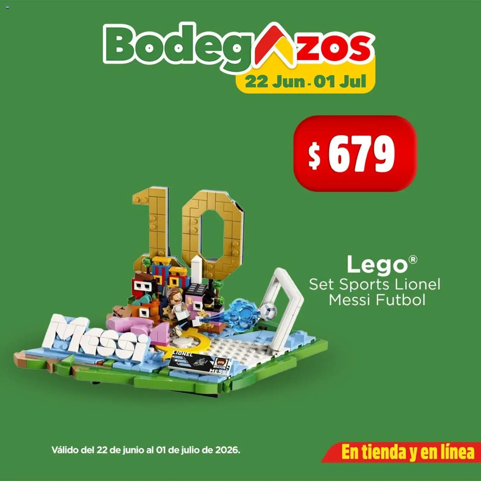Nuevas ofertas de Bodega Aurrerá válidas en toda la República Mexicana desde el 22/06/2026. ¡Encuentra las mejores ofertas en Bodega Aurrerá folleto Creatividad sin límites al precio más bajo! | Página: 3