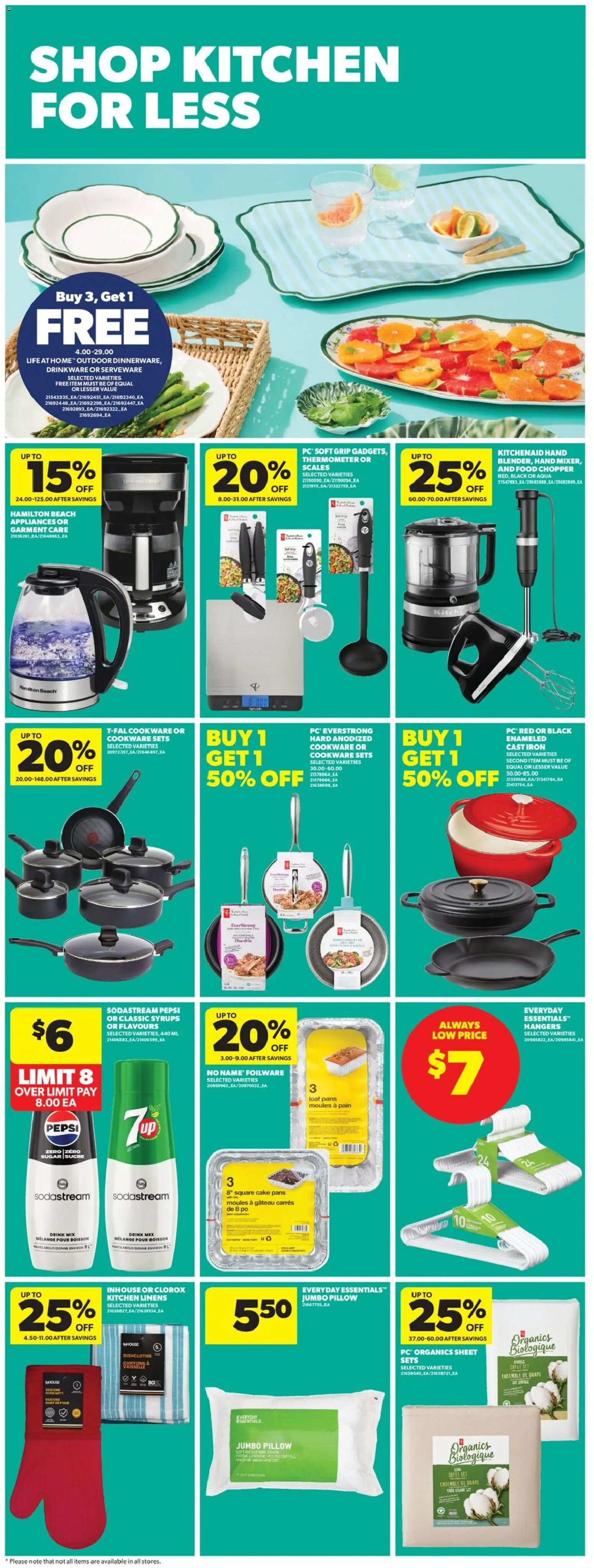 Real Canadian Superstore flyer valid from 14.05.2026 | Page: 41 | Products: Oven, Thermometer, Pillow