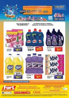Fort Atacadista ofertas Química Amparo - Pré-Visualização do folheto da loja Fort Atacadista, válido de 15/10/2026