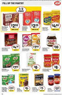 Preview of IGA Extra special WA - valid from 20.05.2026 | Page: 21 | Products: Butter, Honey, Nutella, Cereal