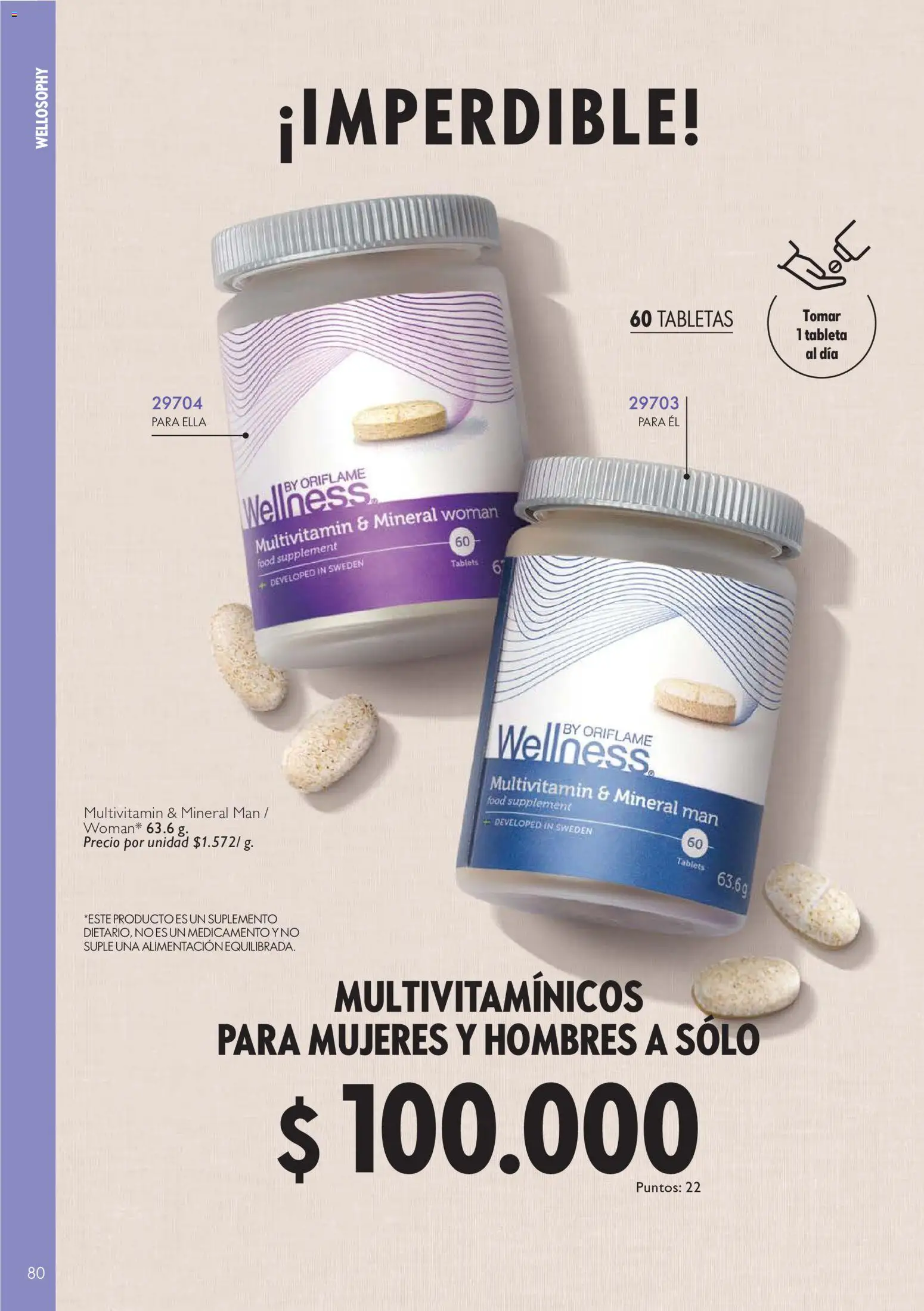 Oriflame revista - valida desde el 11/07/2026 | Página: 80 | Productos: Tableta