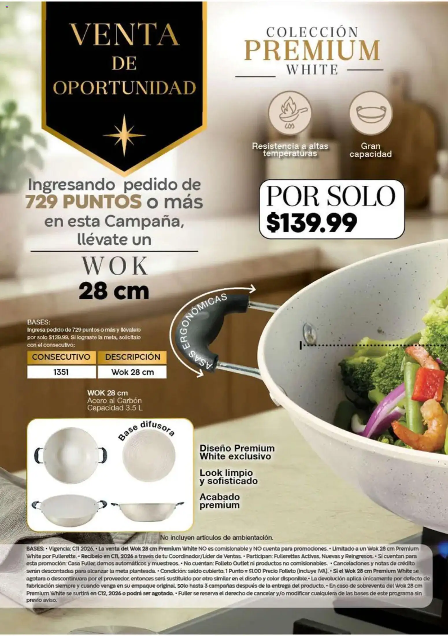 Nuevas ofertas de Fuller válidas en toda la República Mexicana desde el 02/09/2026. ¡Encuentra las mejores ofertas en Fuller Gana Más 11 2026! | Página: 44 | Productos: Wok