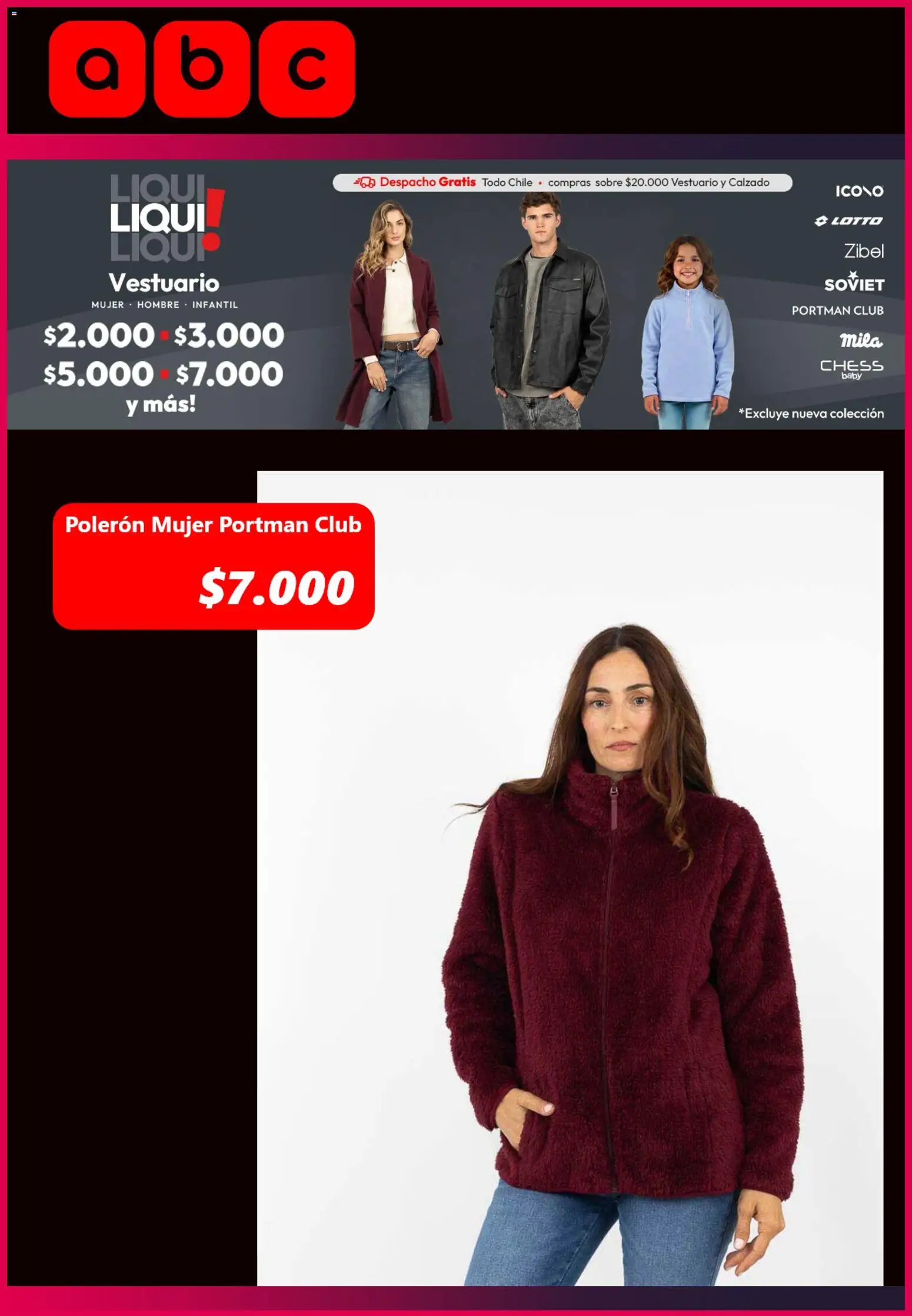 ABC Ofertas │ válido desde el 01.07.2026 | Página: 6 | Productos: Sobre, Poleron