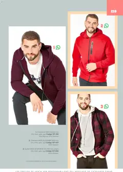 Vista previa de SC Pakar catálogo Ropa, nuevo folleto de la tienda, válido en México a partir del 30.01.2026 | Página: 239 | Productos: Suéter, Chamarra, Algodón, Vino