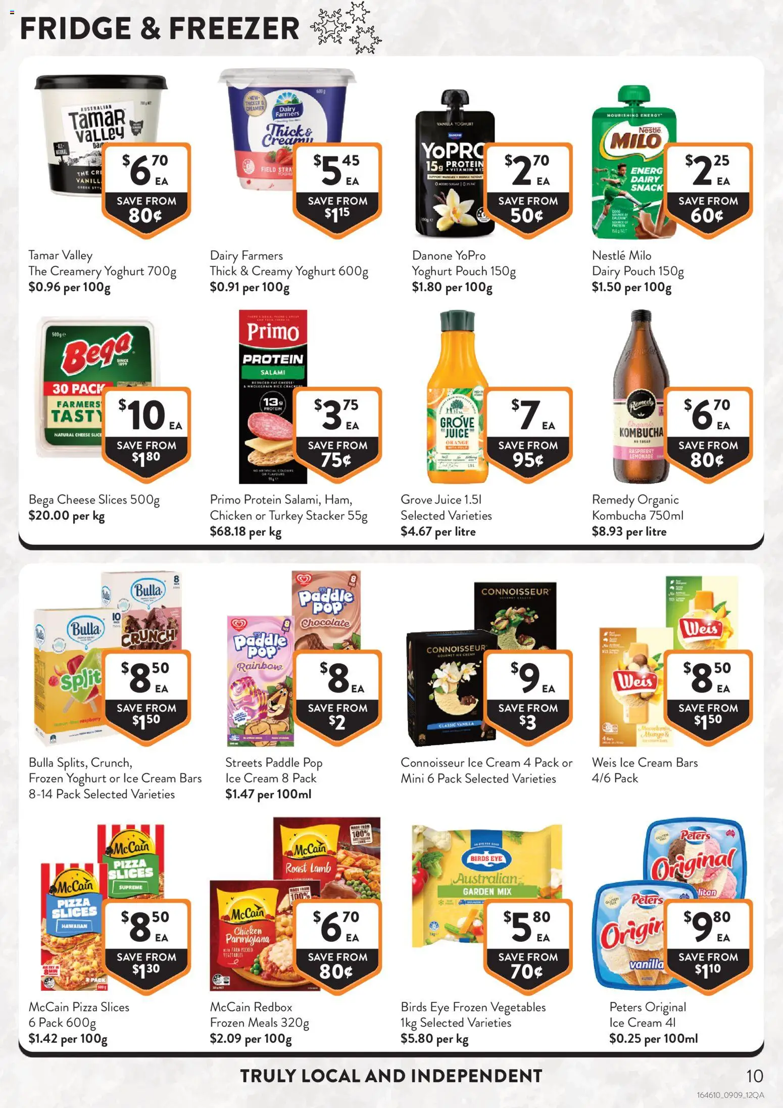 Foodworks catalogue - valid from 09/09/2026 | Page: 10 | Products: Chocolate, Juice, Rice, Turkey