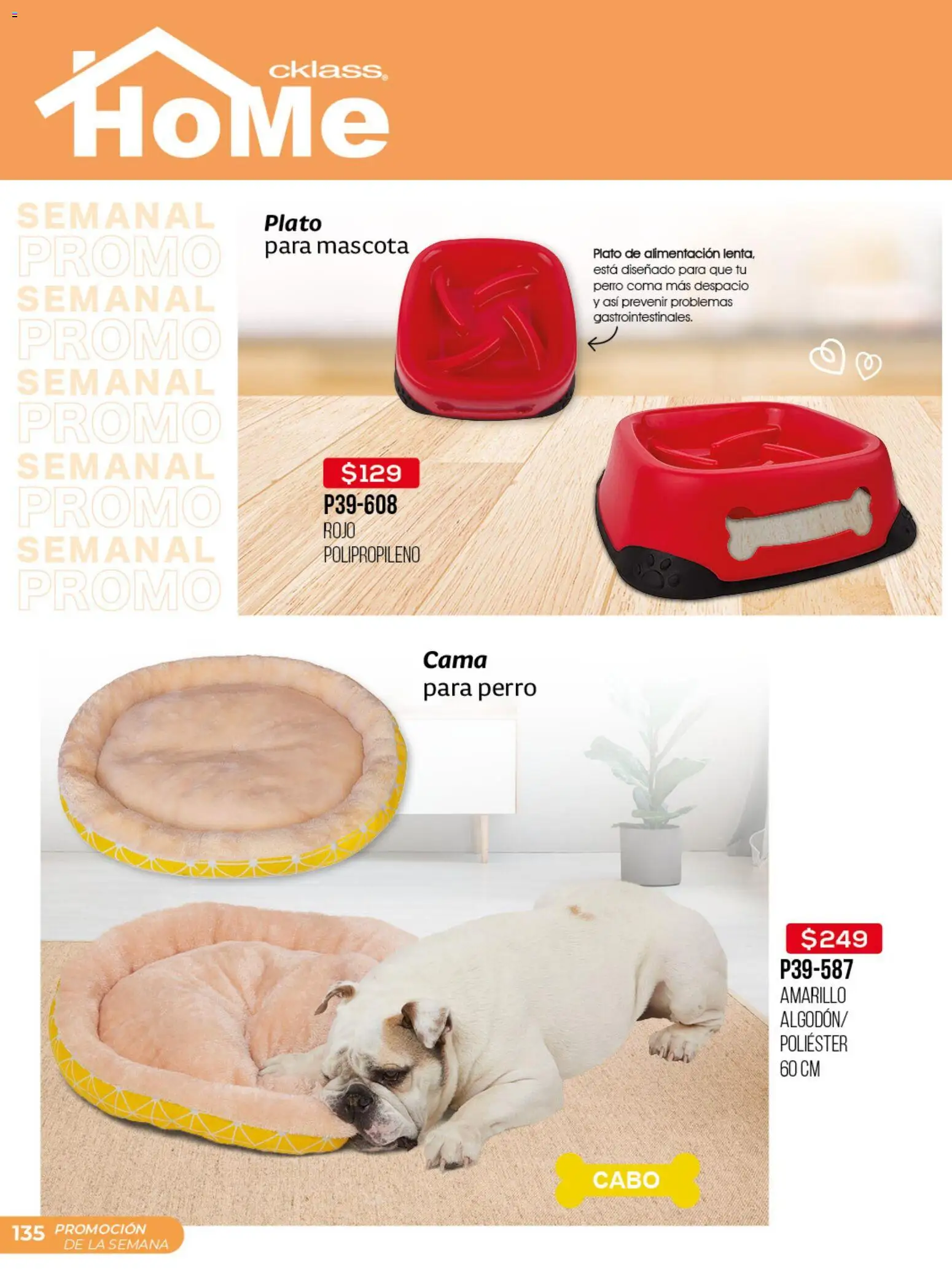 Nuevas ofertas de Cklass válidas en toda la República Mexicana desde el 30.03.2026. ¡Encuentra las mejores ofertas en Cklass catálogo Promo semanal! | Página: 136 | Productos: Cama
