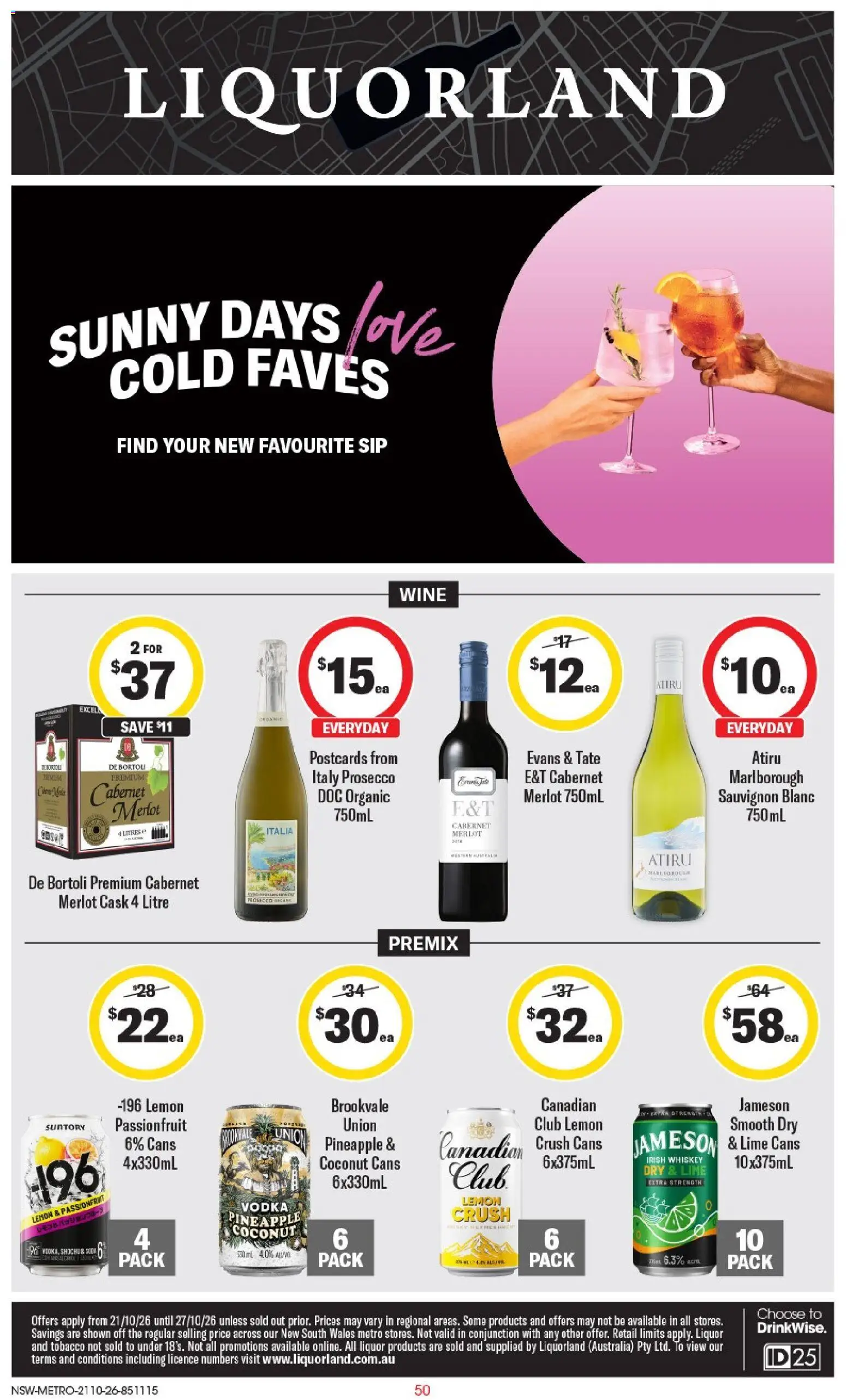 Liquorland catalogue - 21/10/2026 > weekly / monthly specials