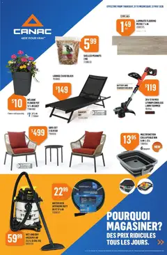 Preview of Canac weekly flyer from shop Canac valid from 21.05.2026