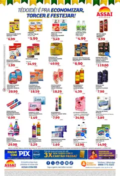 Assaí Atacadista ofertas - RR - Pré-Visualização do folheto da loja Assaí Atacadista, válido de 18.05.2026 | Página: 2 | Produtos: Molho de tomate, Achocolatado, Pizza, Sabonete
