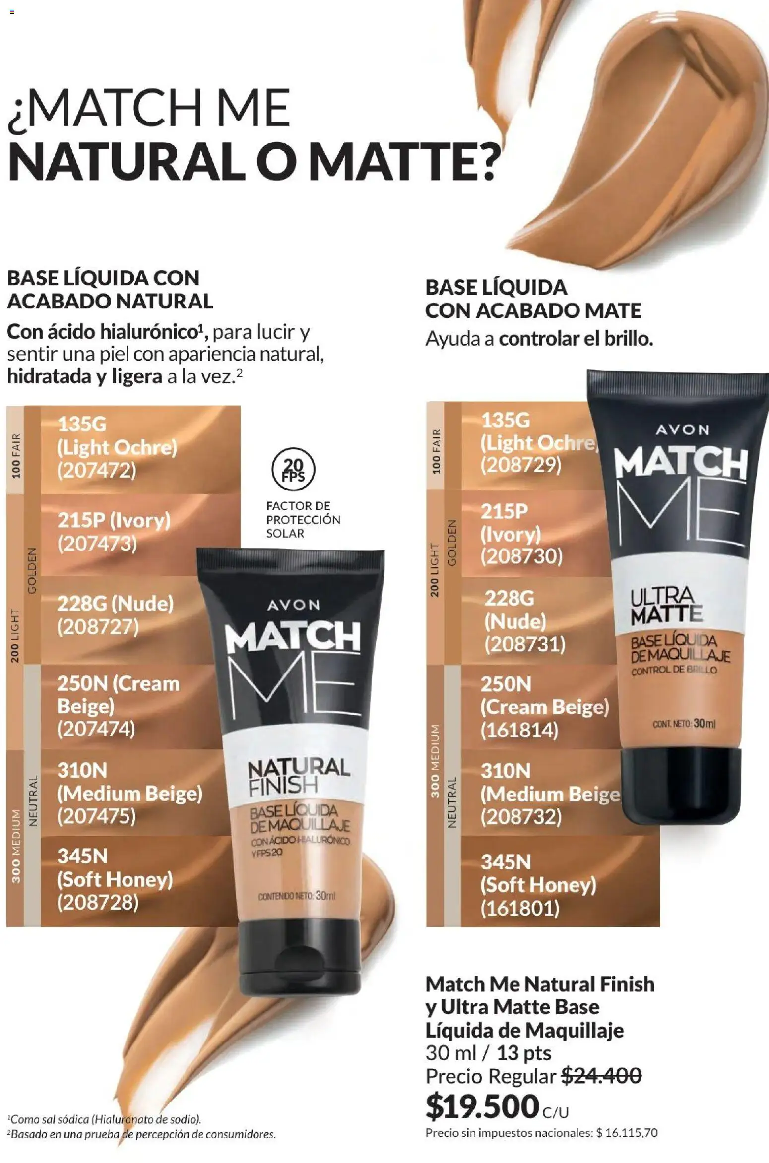 Avon -  Campaña 6/2026 │ válido desde el 01.06.2026 | Página: 35 | Productos: Mate, Maquillaje, Sal, Brillo