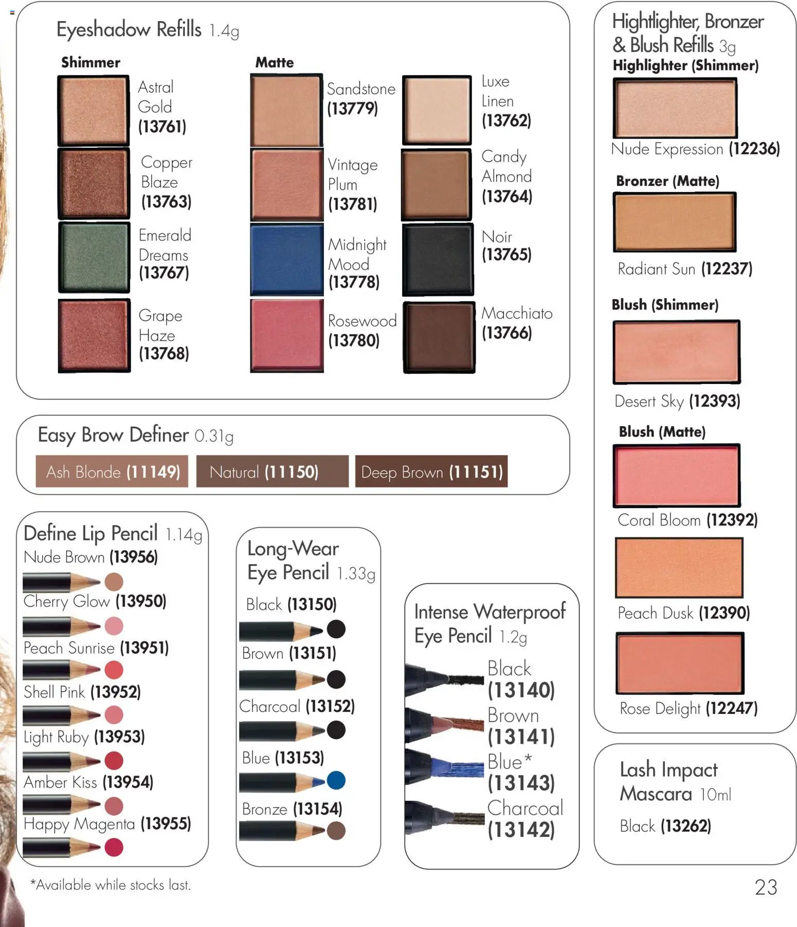 Nutrimetics catalogue - valid from 01/01/2026 | Page: 23 | Products: Linen, Highlighter, Mascara, Charcoal