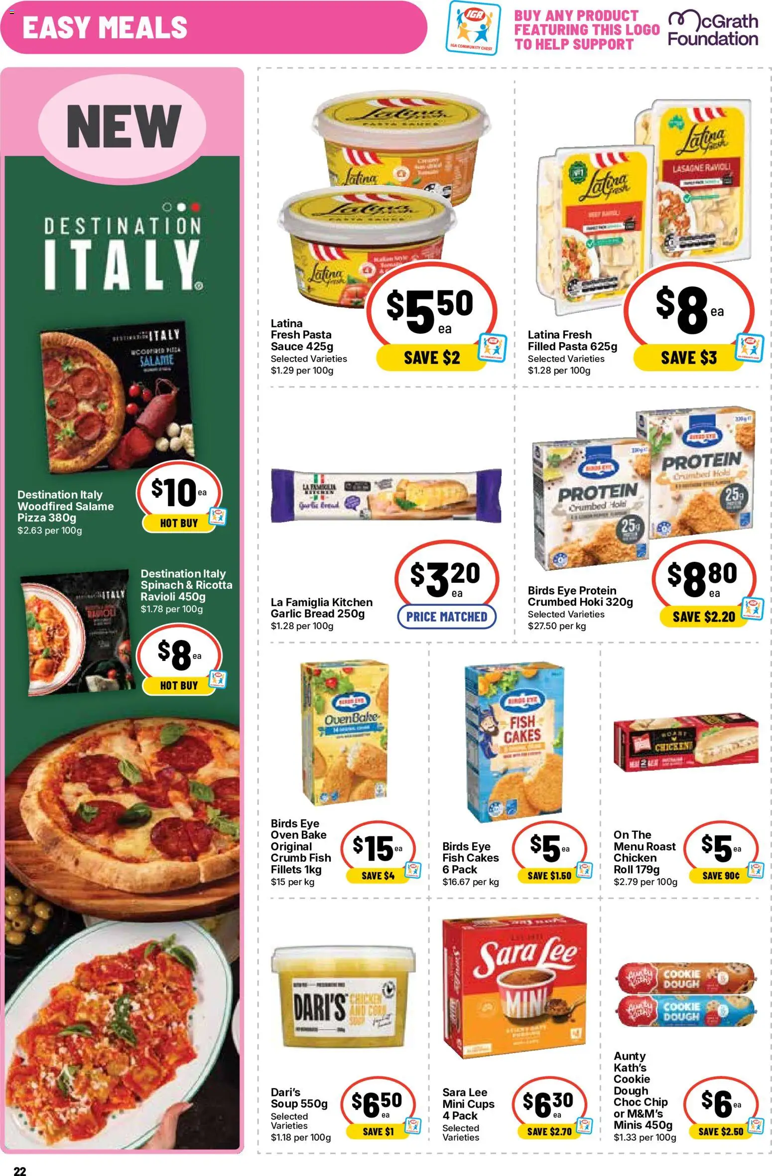 Ritchies catalogue - valid from 23/09/2026 | Page: 22 | Products: Bread, Pizza, Sauce, Garlic