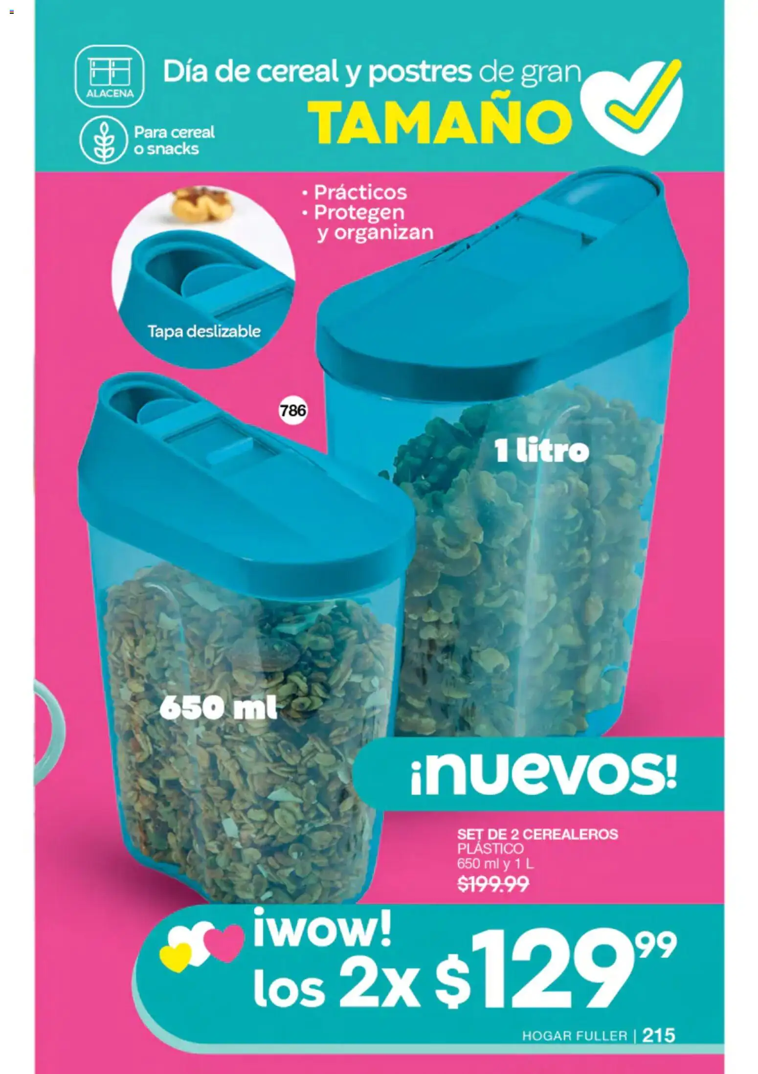 Nuevas ofertas de Fuller válidas en toda la República Mexicana desde el 22/07/2026. ¡Encuentra las mejores ofertas en Fuller campaña 8 2026! | Página: 200 | Productos: Snacks, Alacena