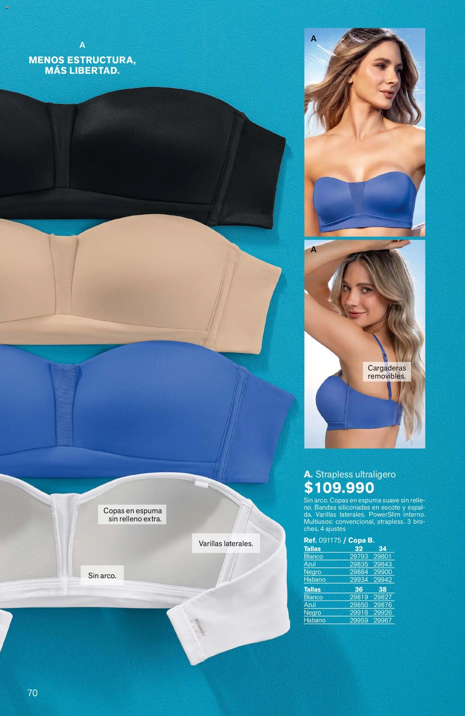 Leonisa revista - valida desde el 04.06.2026 | Página: 70 | Productos: Espuma