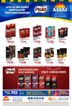 Assaí Atacadista ofertas - DF - Pré-Visualização do folheto da loja Assaí Atacadista, válido de 18.05.2026