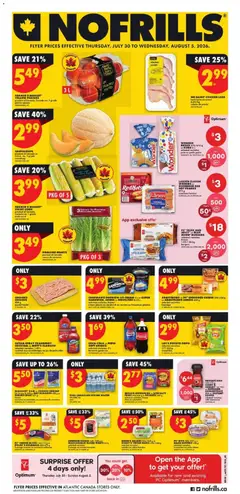 Preview of No Frills weekly flyer - NS from shop No Frills valid from Jul 30, 2026