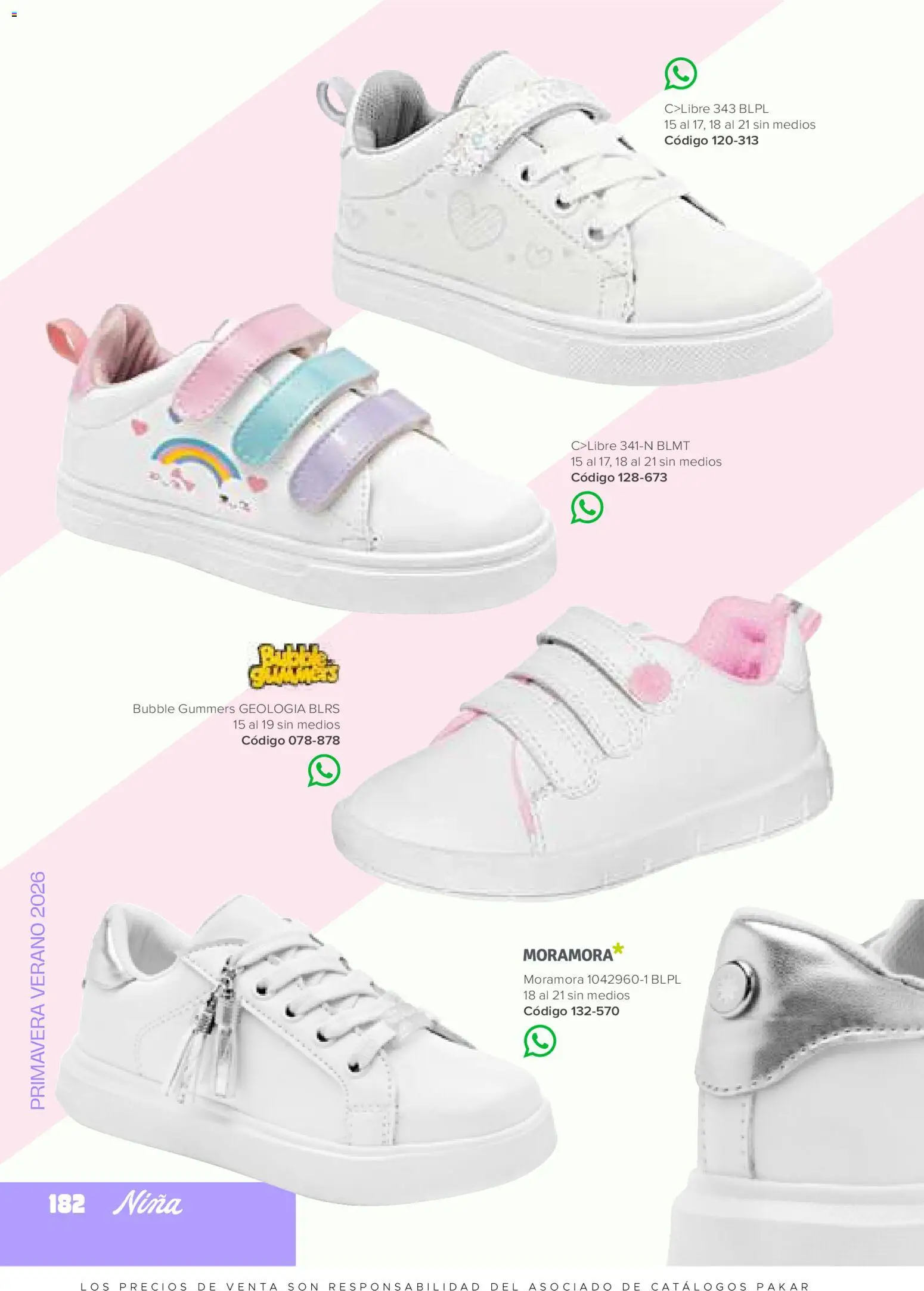 Nuevas ofertas de SC Pakar válidas en toda la República Mexicana desde el 30.01.2026. ¡Encuentra las mejores ofertas en SC Pakar catálogo Niña! | Página: 182