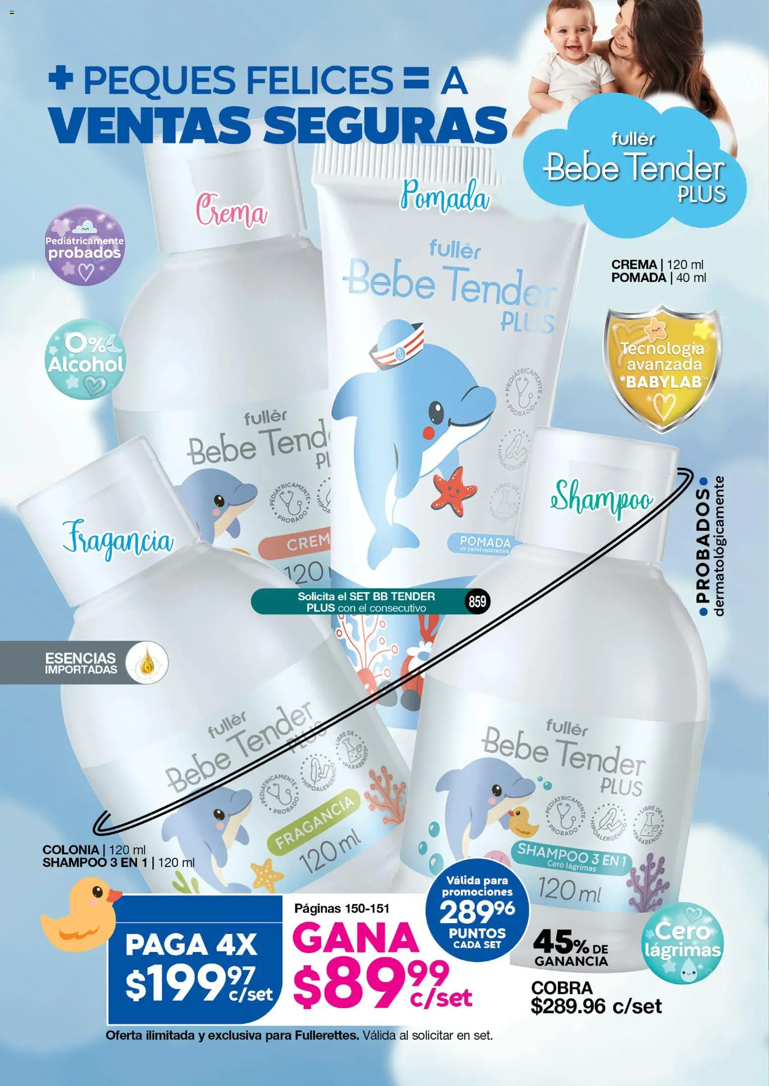 Nuevas ofertas de Fuller válidas en toda la República Mexicana desde el 22/07/2026. ¡Encuentra las mejores ofertas en Fuller Gana Más 8 2026! | Página: 26 | Productos: Crema, Esencias, Pomada, Fragancia