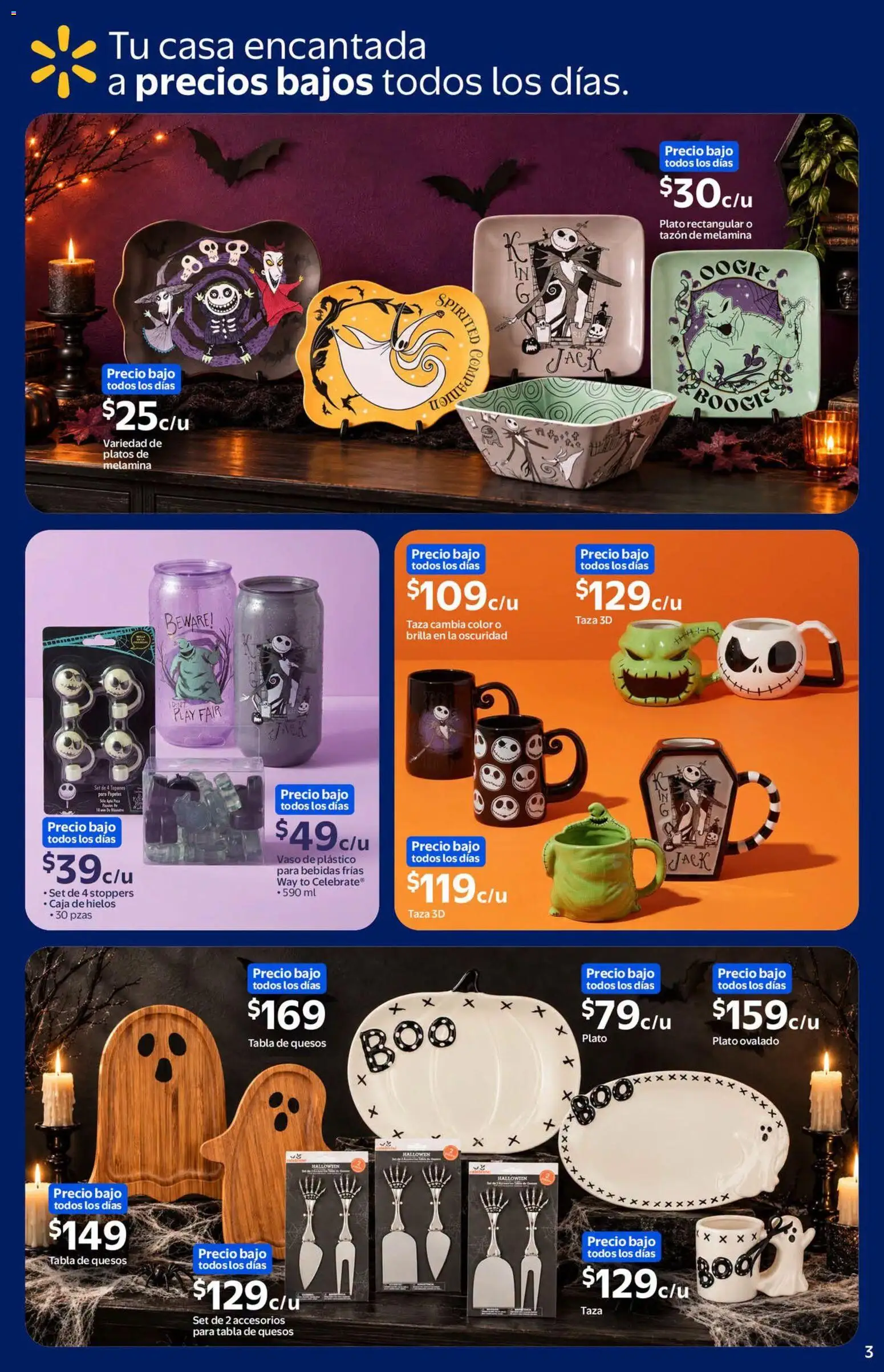 Nuevas ofertas de Walmart Express válidas en toda la República Mexicana desde el 01/10/2026. ¡Encuentra las mejores ofertas en Walmart Express folleto Halloween! | Página: 3