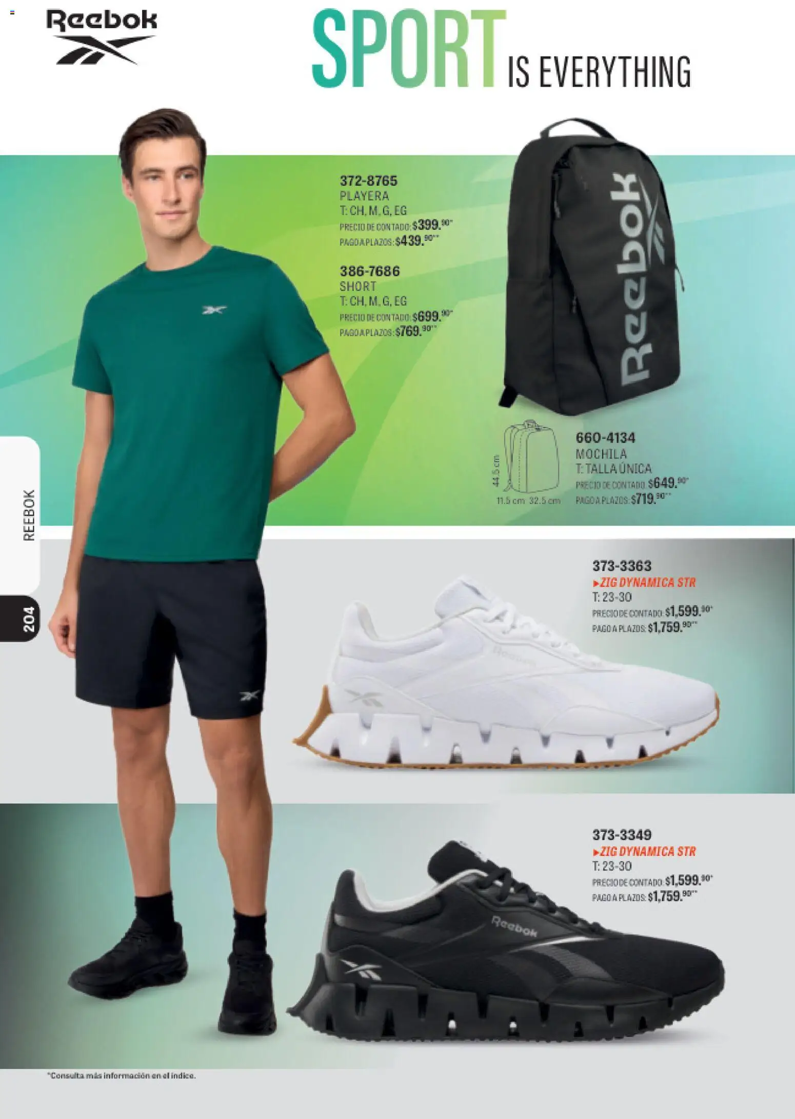 Nuevas ofertas de Andrea válidas en toda la República Mexicana desde el 09/08/2026. ¡Encuentra las mejores ofertas en Andrea catálogo Deportivo Completo! | Página: 204 | Productos: Mochila, Playera, Short