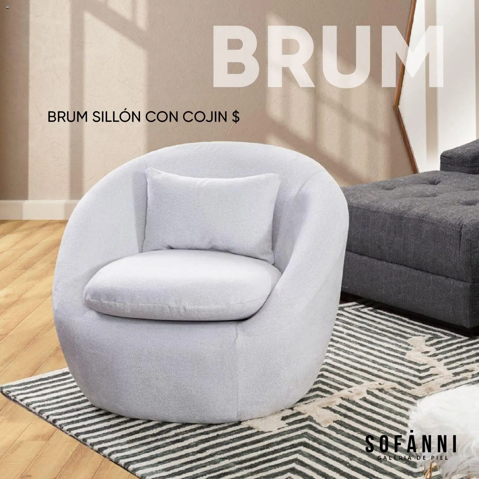 Nuevas ofertas de Muebles Dico válidas en toda la República Mexicana desde el 06/11/2025. ¡Encuentra las mejores ofertas en Muebles Dico catálogo Sofanni Pacifico! | Página: 88 | Productos: Sillón