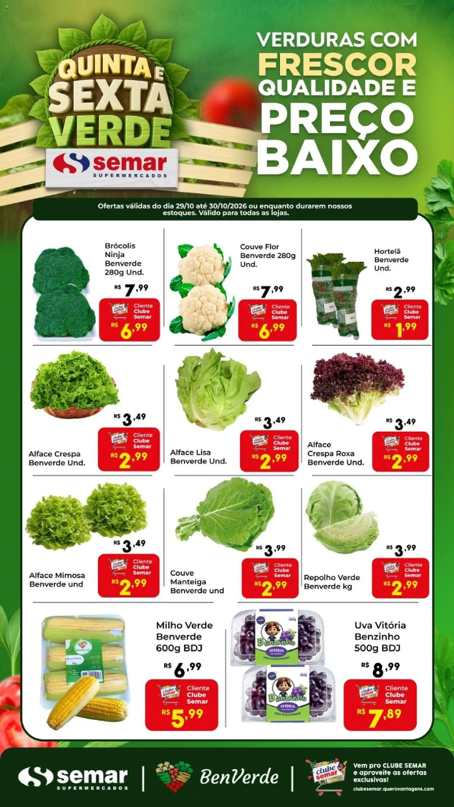 Semar Supermercado Folheto - válido de 29/10/2026 | Página: 1