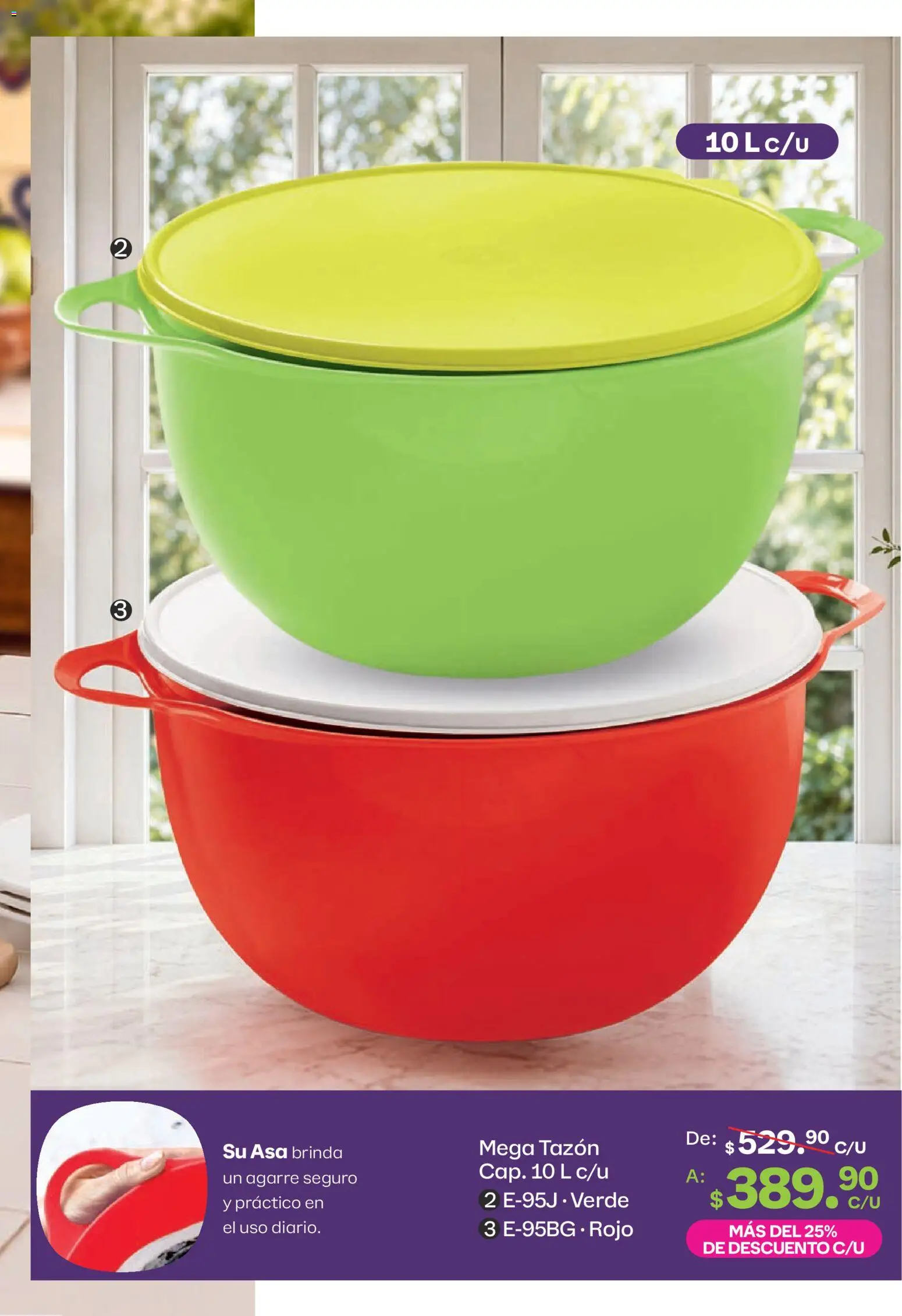 Nuevas ofertas de Tupperware válidas en toda la República Mexicana desde el 10/08/2026. ¡Encuentra las mejores ofertas en Tupperware catálogo! | Página: 17