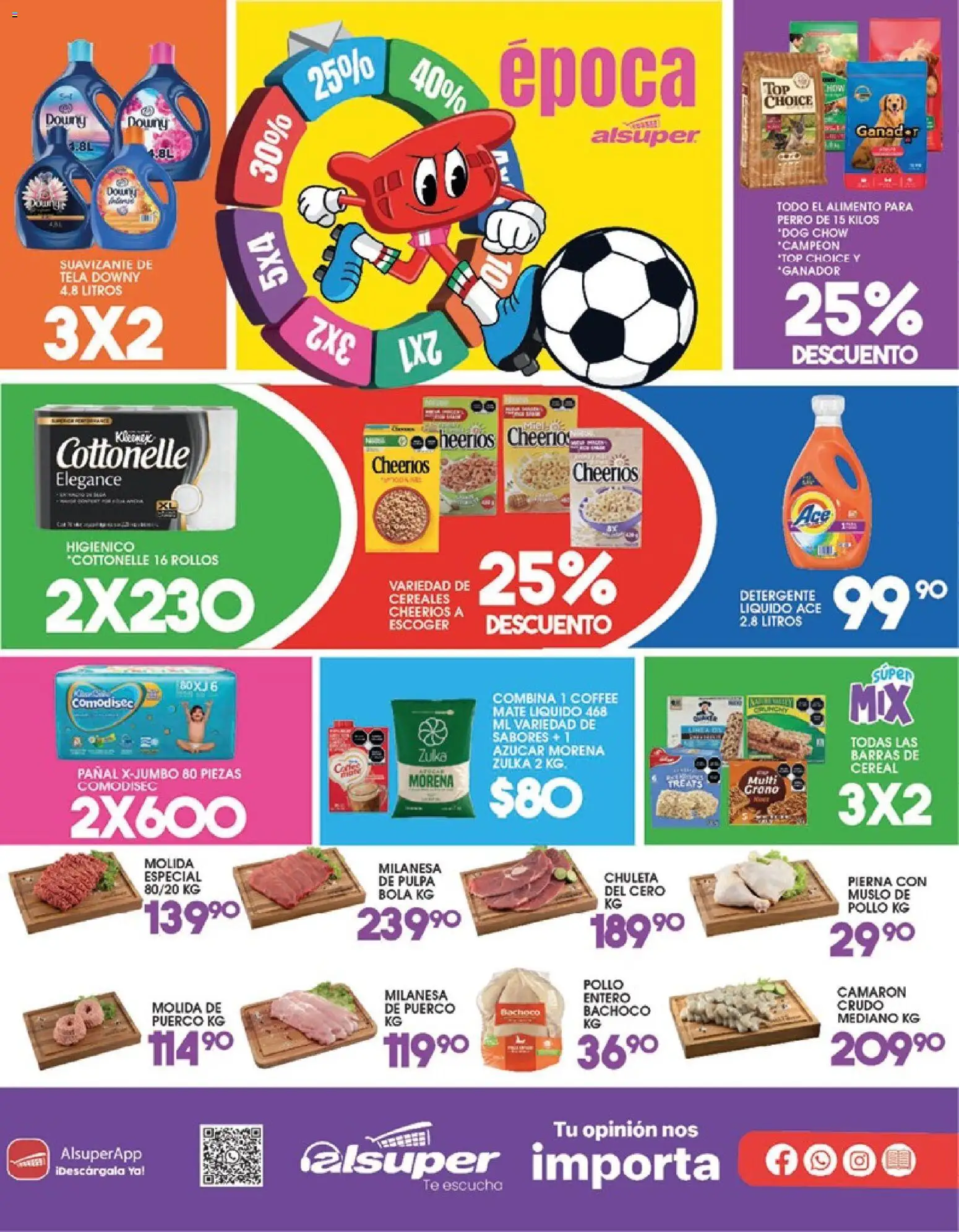 Nuevas ofertas de Alsuper válidas en toda la República Mexicana desde el 26.05.2026. ¡Encuentra las mejores ofertas en Alsuper folleto Casas Grandes! | Página: 8