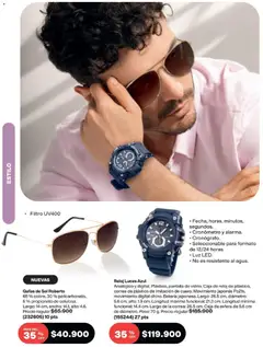 Avon catálogo Ciclo 13/2026 -  Vista previa de la revista de la tienda Avon valido desde el 16/08/2026 | Página: 190 | Productos: Reloj, Gafas de sol, Caja, Batería