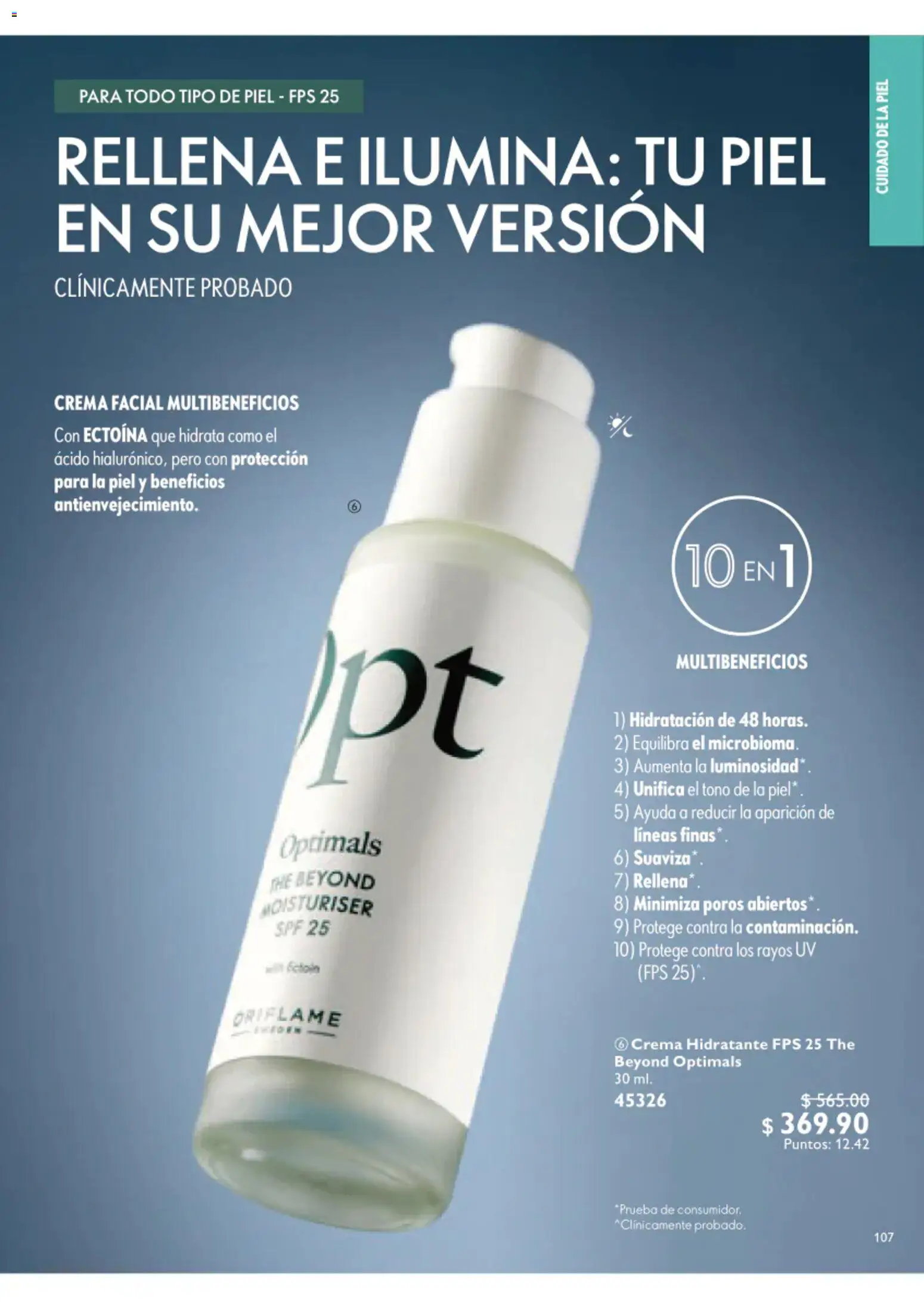 Nuevas ofertas de Oriflame válidas en toda la República Mexicana desde el 01/08/2026. ¡Encuentra las mejores ofertas en Oriflame campaña 11 2026! | Página: 107 | Productos: Crema
