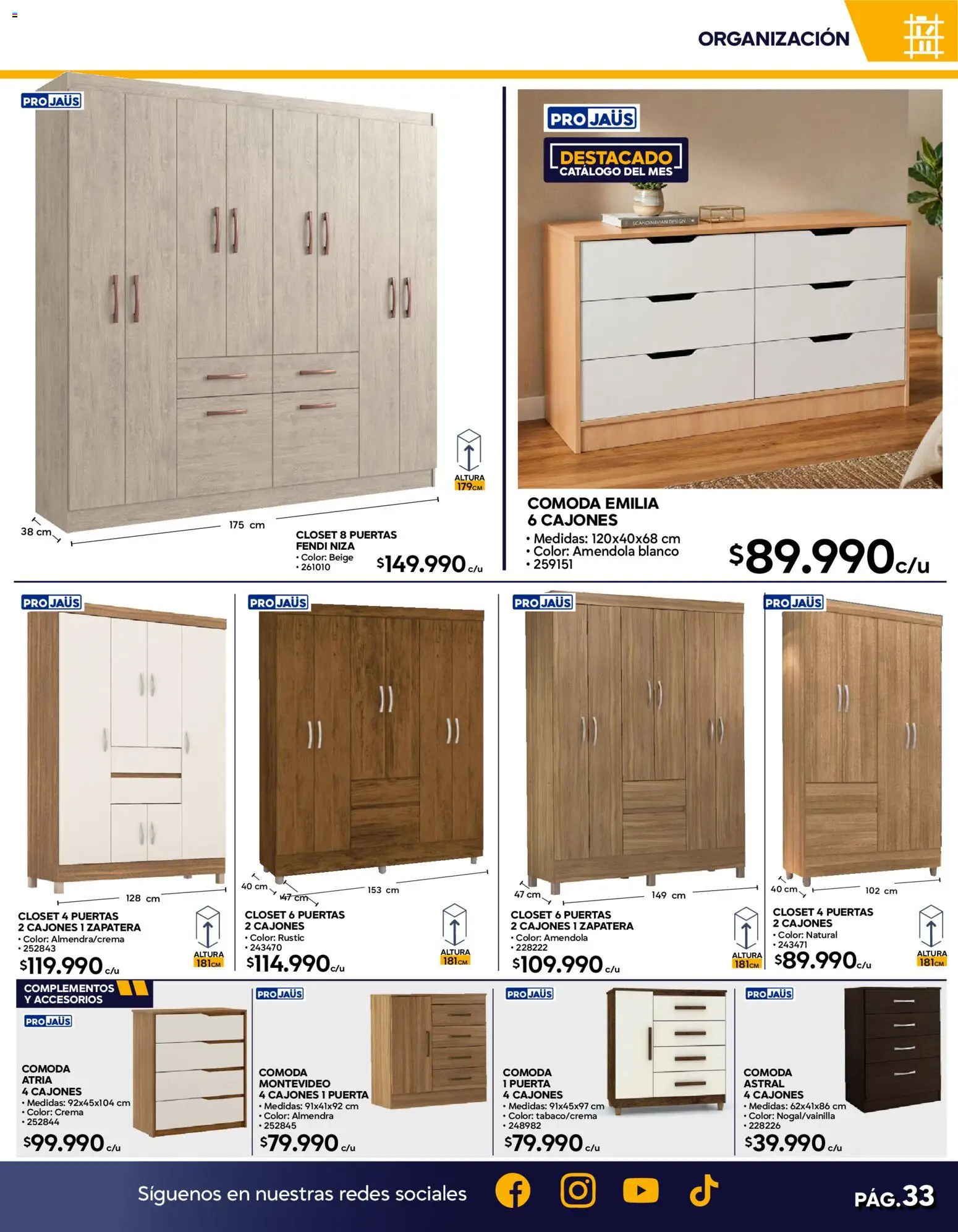 Construmart Ofertas │ válido desde el 01.06.2026 | Página: 33 | Productos: Almendra, Closet, Crema