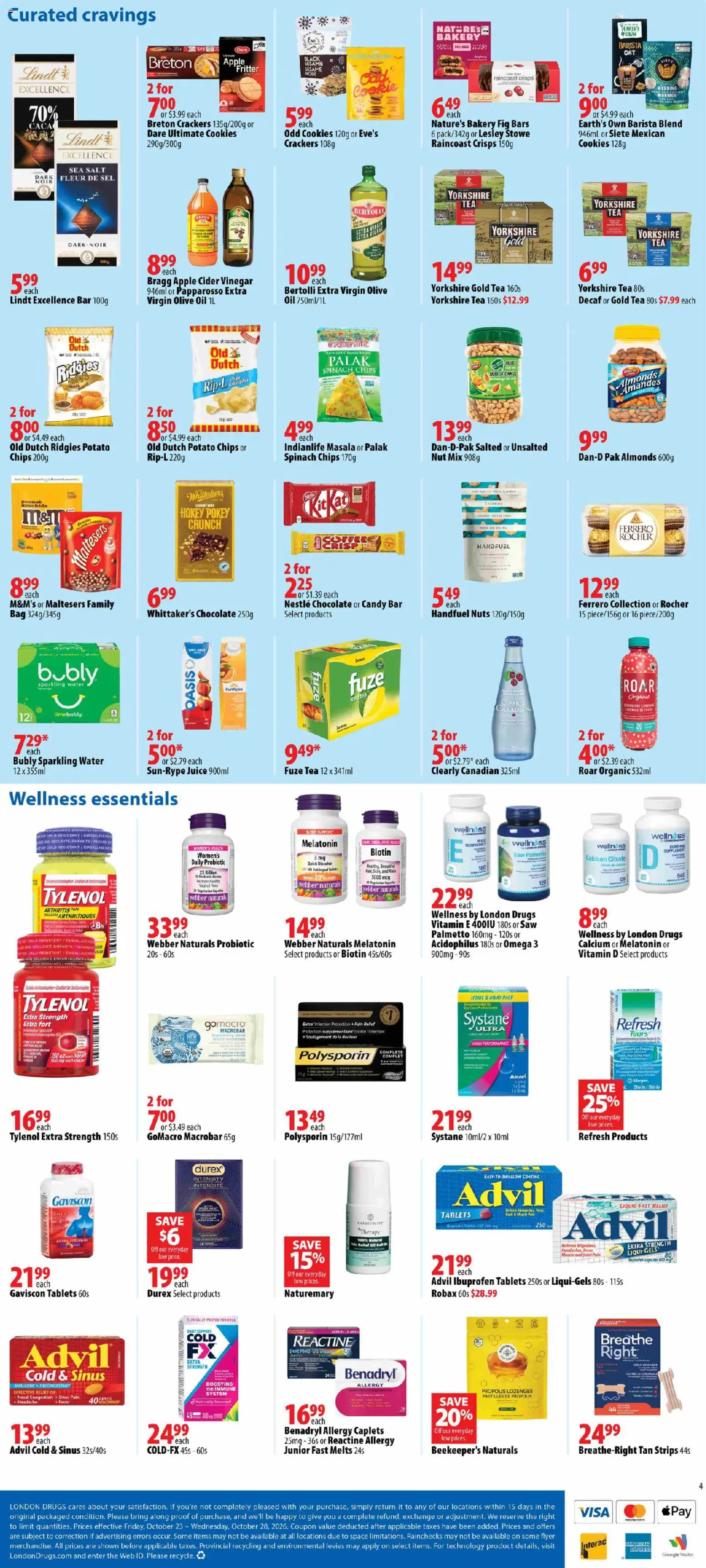 London Drugs flyer valid from Oct 23, 2026 | Page: 4