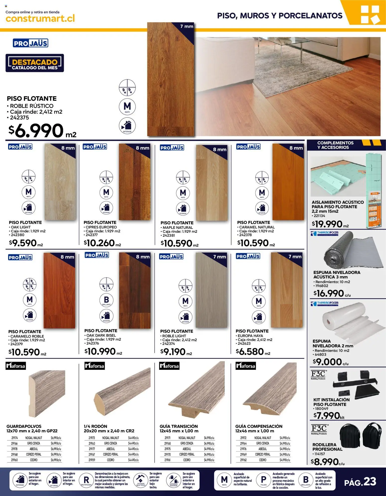 Construmart Ofertas │ válido desde el 31.05.2026 | Página: 23 | Productos: Espuma, Caja