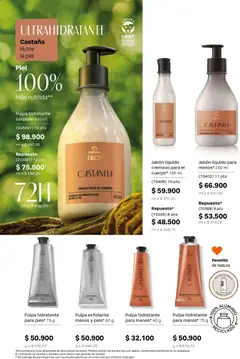 Natura catálogo Ciclo 11 -  Vista previa de la revista de la tienda Natura valido desde el 01/07/2026 | Página: 22 | Productos: Crema, Jabón líquido, Crema para el cuerpo, Jabón