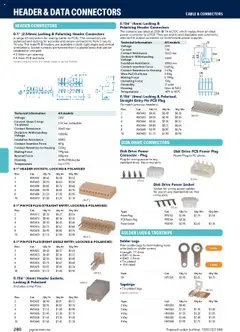 Preview of Jaycar Engineering & Scientific Catalogue 2025/2026  - valid from 09.07.2025 | Page: 280 | Products: Socket, Pc, Cable, Connector