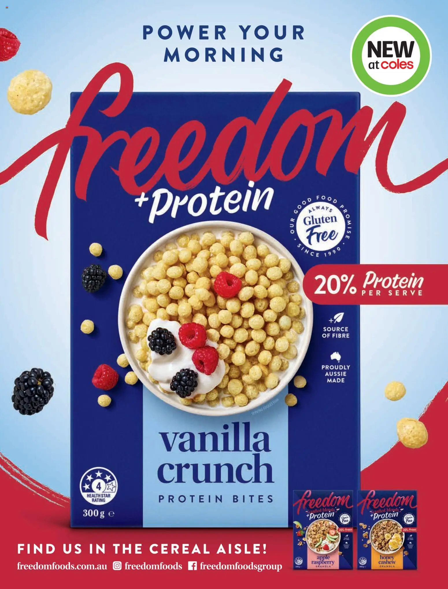 Coles catalogue - valid from 01/10/2026 | Page: 35 | Products: Protein, Granola, Honey, Vanilla