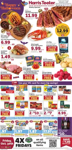 Preview of Harris Teeter weekly ads valid from 10/28/2026
